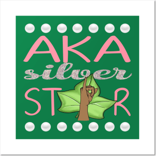 AKA Silver Star Posters and Art